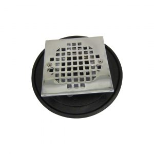 No Hub Drain 2” with Square Brass Coupling