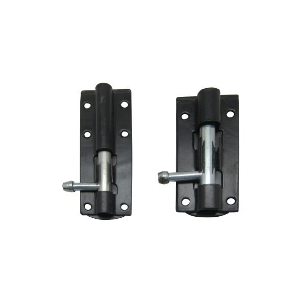 Tower Bolts Black Powder Coated