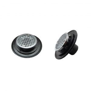 No Hub Drain with Round Brass Coupling