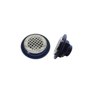 No Hub Drain with Round  Brass Coupling
