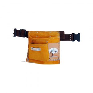 Leather Tool Pouch Double Pocket