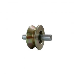 Single Bearing Track Wheel, V Type Groove